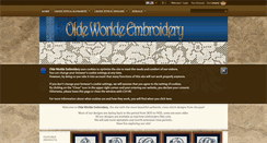 Desktop Screenshot of olde-worlde-embroidery.com